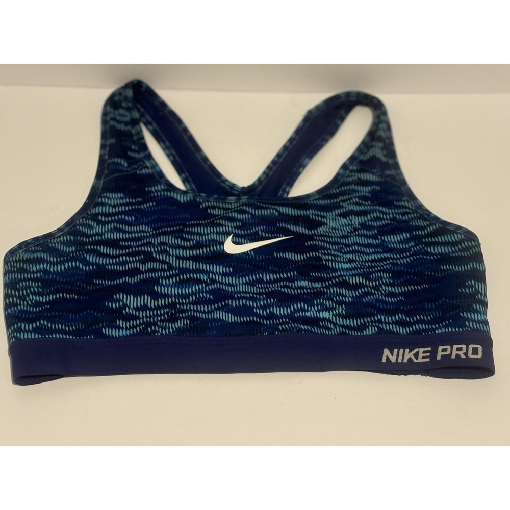 Nike Sports Bra Dri-FIT Shaping Pro Combat Women's Blue